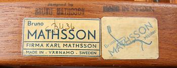 SLAGBORD, "Maria Flap", Bruno Mathsson, tillverkat hos Firma Karl Mathsson.