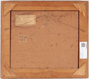 MARTIN ÅBERG, olja på duk på pannå, sign o dat -21.