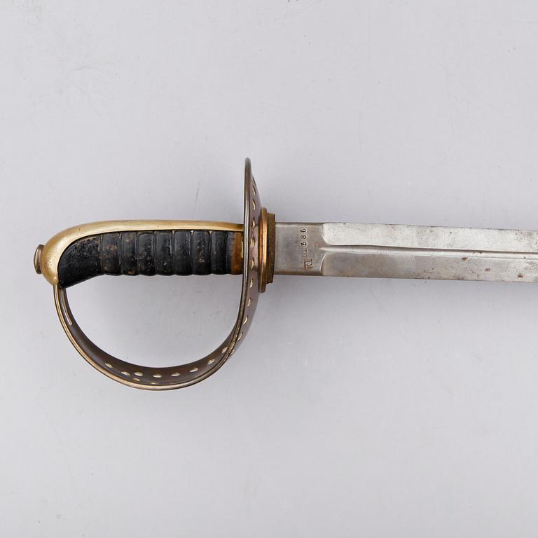 SABEL, m/1893 för kavalleriet.