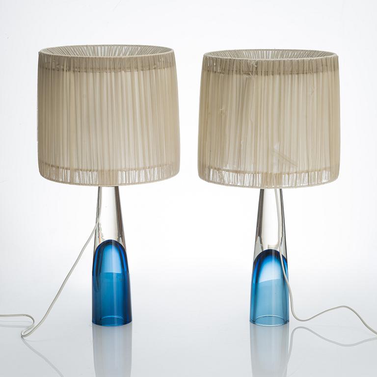 Lisa Johansson-Pape, a pair of mid-20th century '40-014' table lamps for Stockmann Orno.