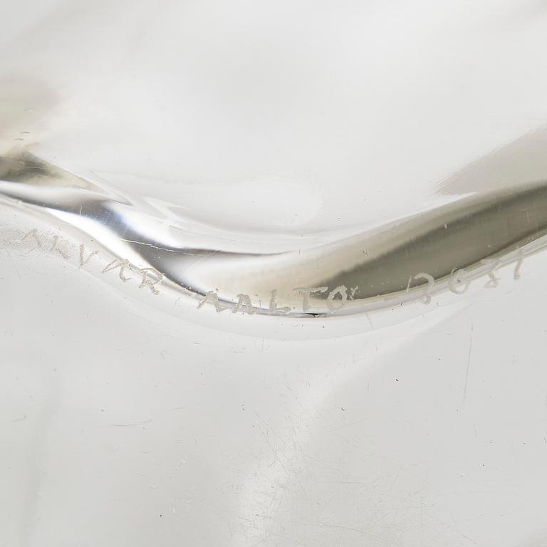 Alvar Aalto, maljakko, malli 3031, signeerattu Alvar Aalto - 3031 korkeus 20 cm.