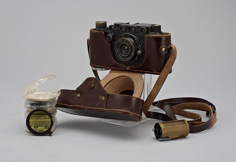 LEICA IIIf, "Swedish Army" Nr: 822 926. Ca 1956.