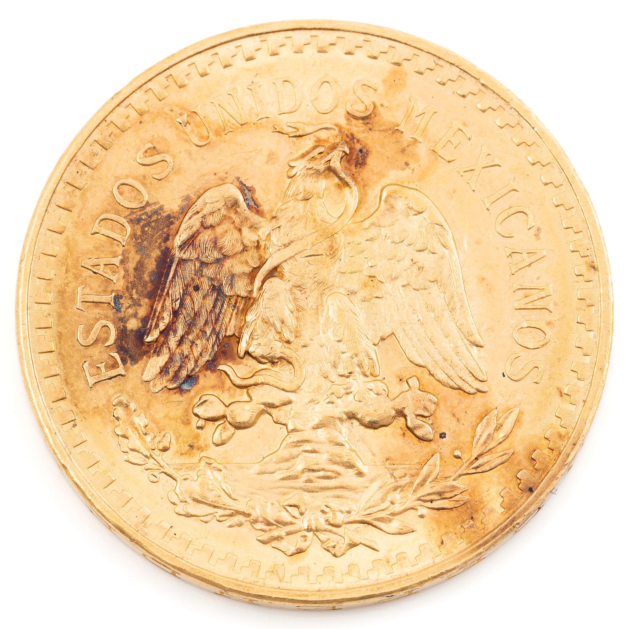 Gold coin, Mexico, 50 Pesos, 1947.