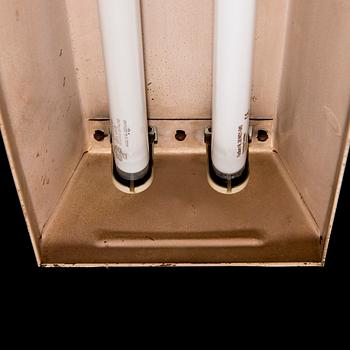 A mid 20th century Finnsh '415/1-3' industrial light for Metallivalmiste.