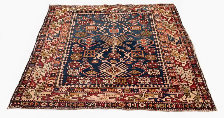 An antique Bidjov rug East Caucasus, c. 163 x 115 cm.