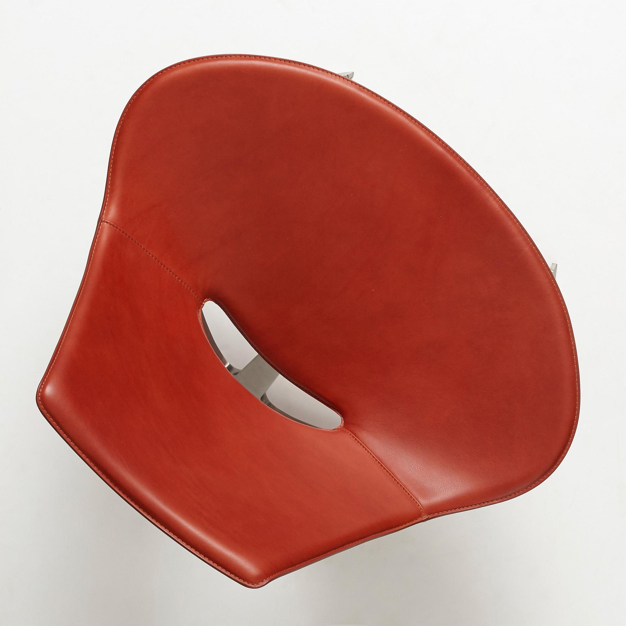 Preben Fabricius & Jørgen Kastholm, "Scimitar", fåtölj, Bo-Ex, Danmark.