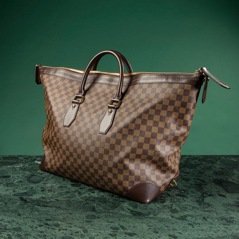 WEEKENDBAG, "Vaslav Boston Bag Damier Ebene", LOUIS VUITTON.