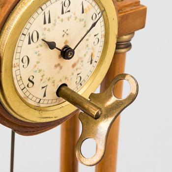 PENDULUM CLOCK, Empire style, early 1900s.