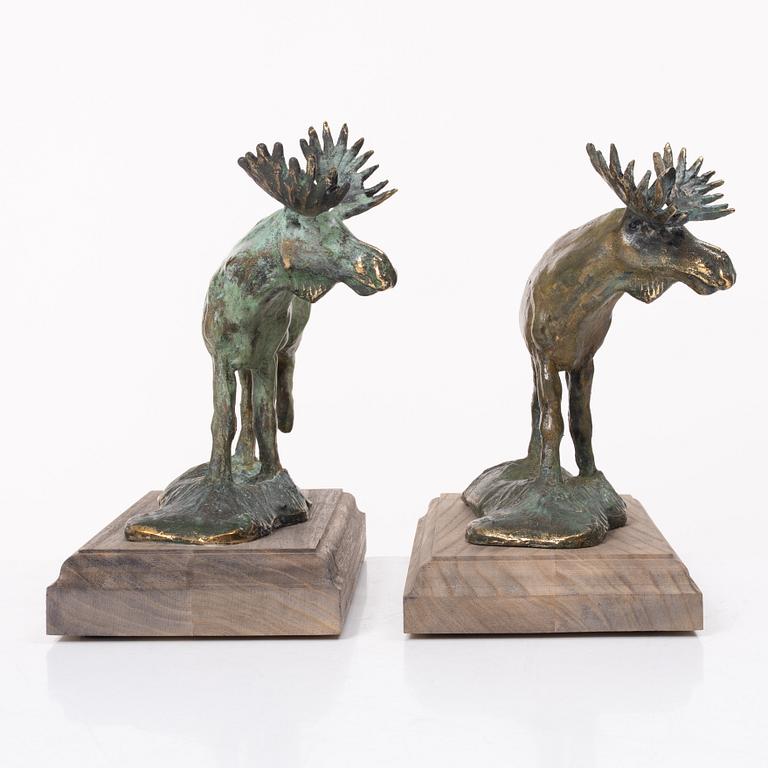 Torbjörn Forsberg, Moose bull, 2 pcs.