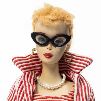 Barbie, docka, "Nr. 3, Ponytail", Mattel 1960.