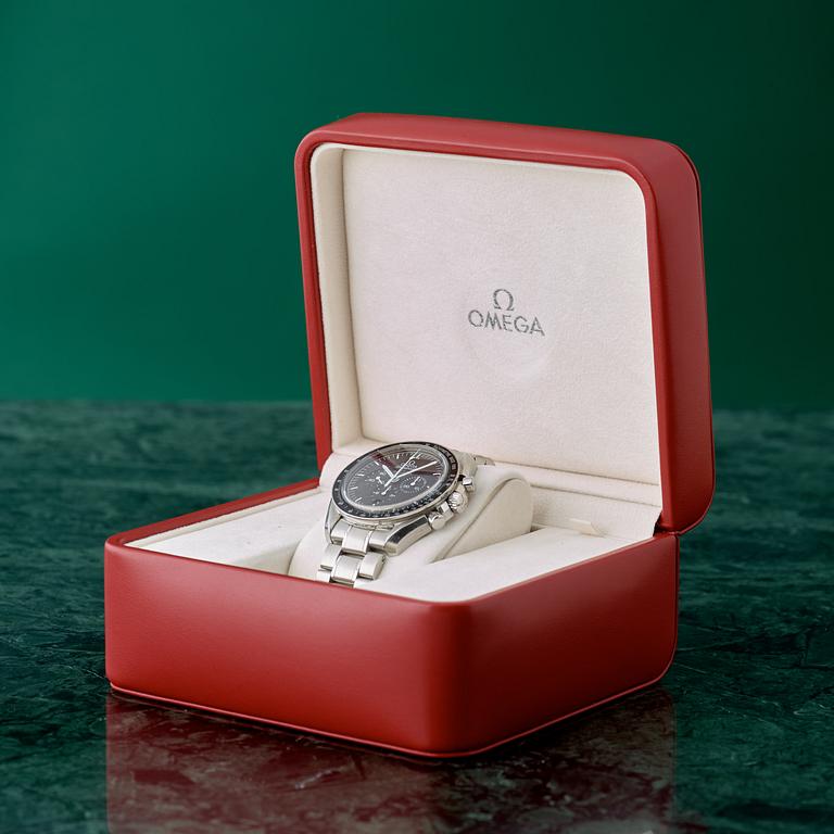 OMEGA, Speedmaster, Co-Axial, Chronometer, "Tachymètre Base 1000", kronograf, armbandsur, 44,25 mm,