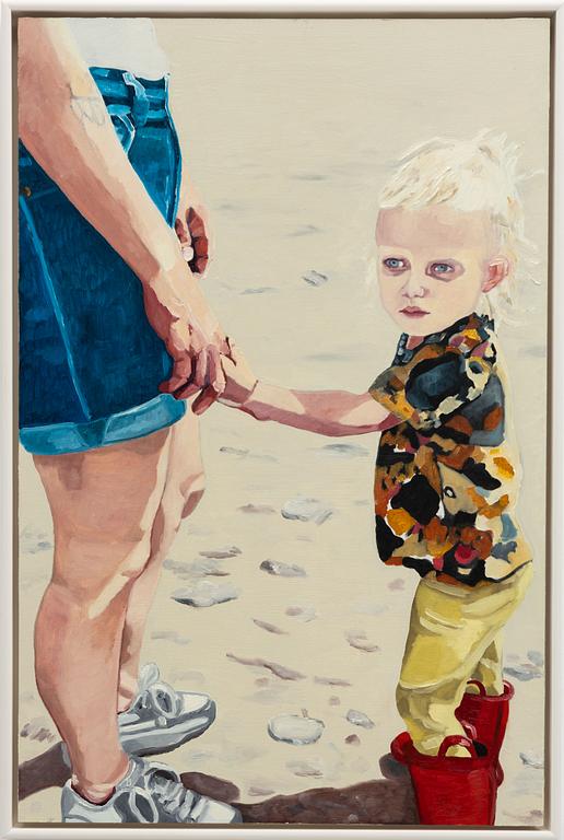 Celie Eklund, Mother and child.