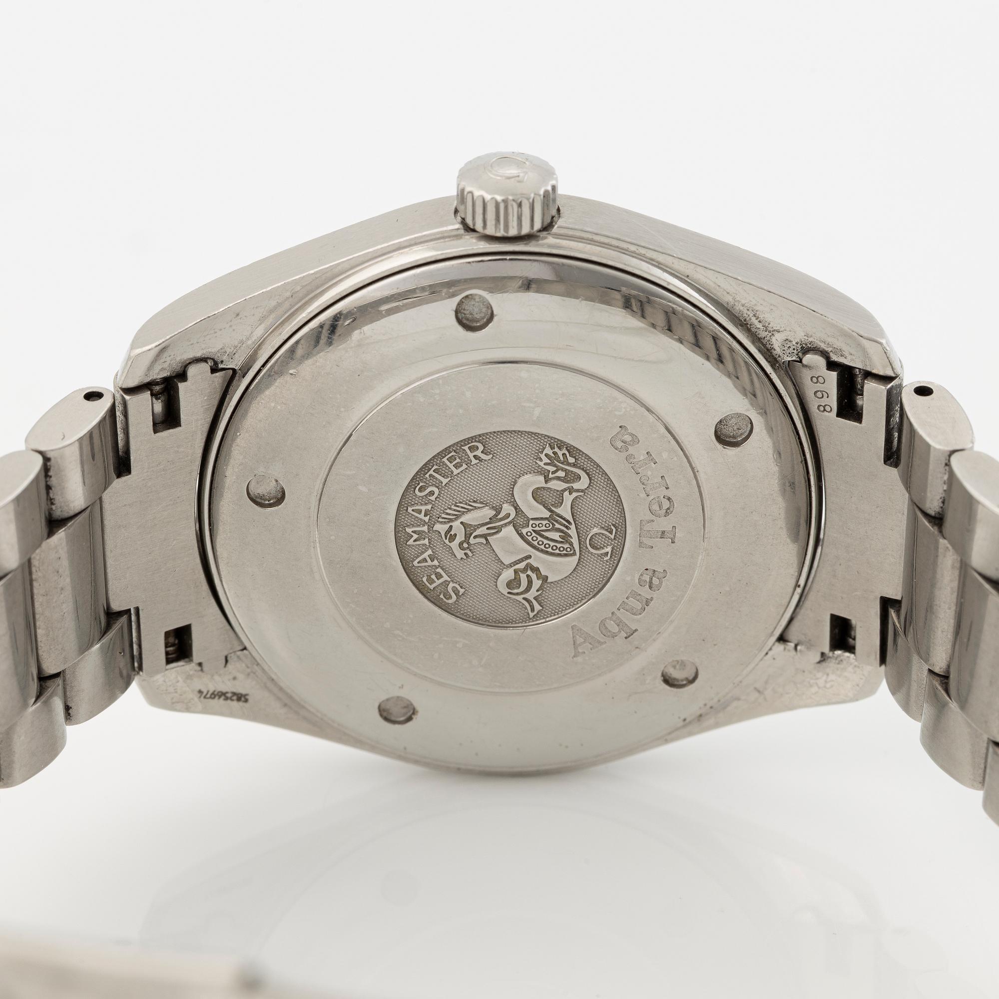 Omega, Seamaster, Aqua Terra, armbandsur, 39,2 mm.