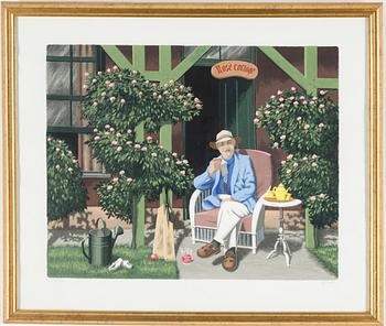ULF GREDER, litografi. signerad och numrerad 304 / 360.