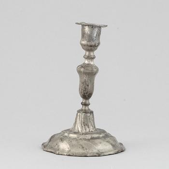 Ljusstake, Petter Samuelsson Norén Hedemora 1772, Rokoko.