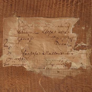 SPEGEL, GESÄLLPROV, av Frantz Strandberg, Stockholm 1773, rokoko/gustaviansk.