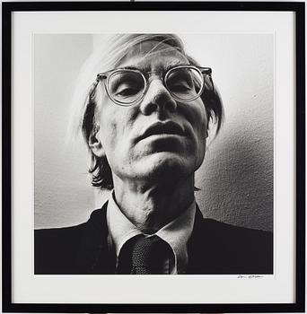 Hans Gedda, "Andy Warhol", 1976.