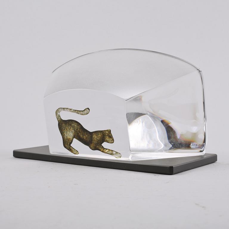 SKULPTUR, glas, Bertil Vallien, Kosta Boda.