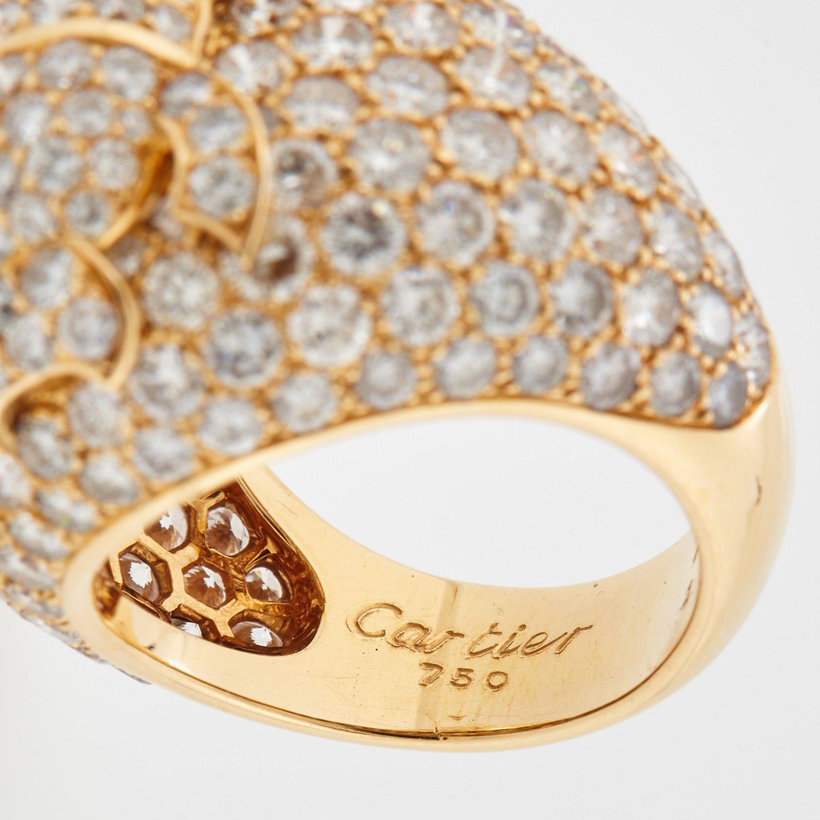 Cartier "Scarab" a ring, special order.