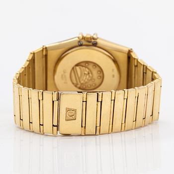Omega, Constellation, chronometer, wristwatch, 32.5 mm.