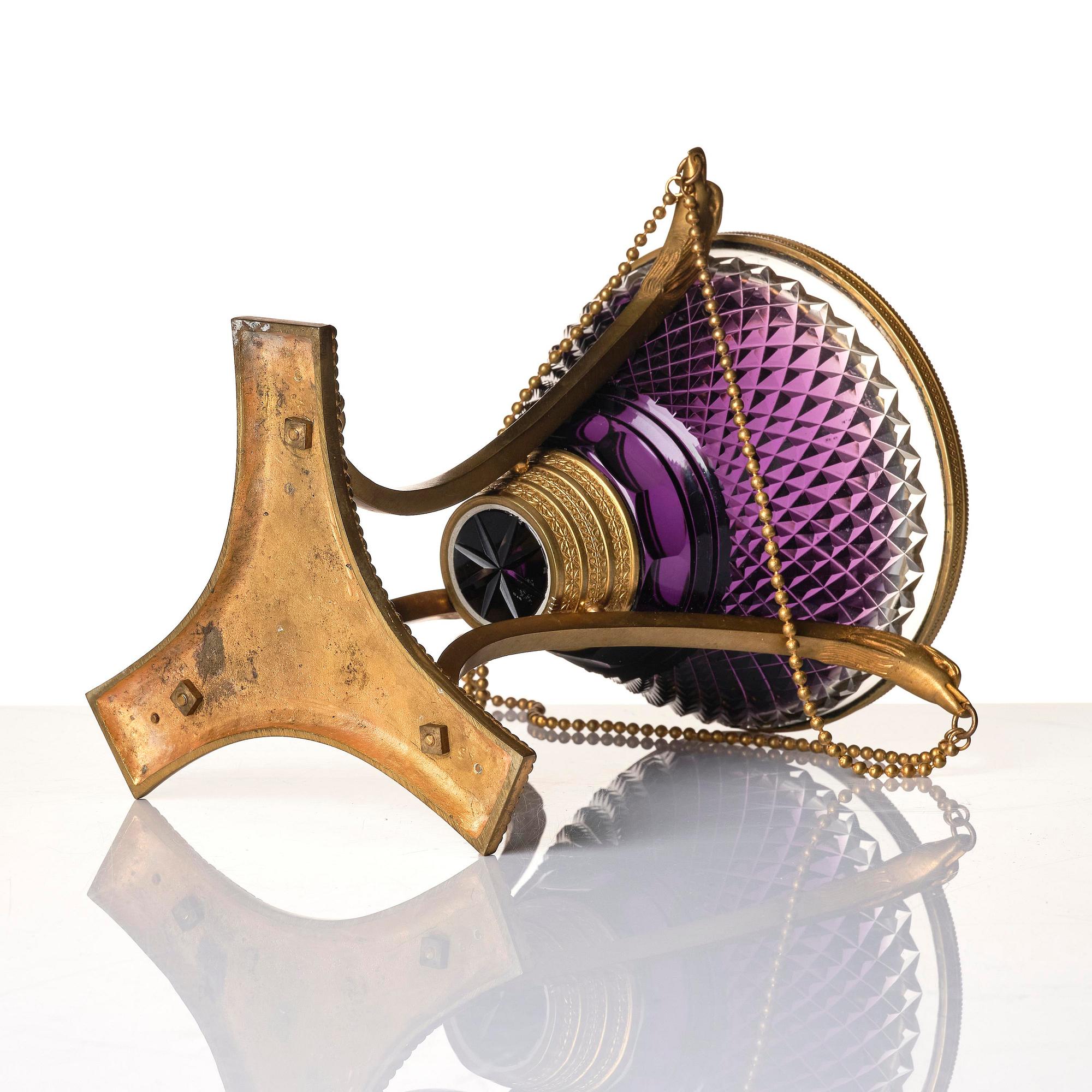 Uppsatsskål, troligen Ryssland, sent 1800-tal, Empirestil.