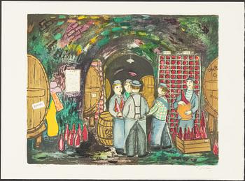 Lennart Jirlow, "The Wine Cellar III".