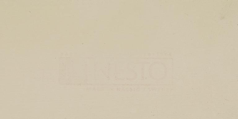 PINNSOFFA SAMT KARMSTOLAR, ett par, Nesto, 1900-talets mitt.