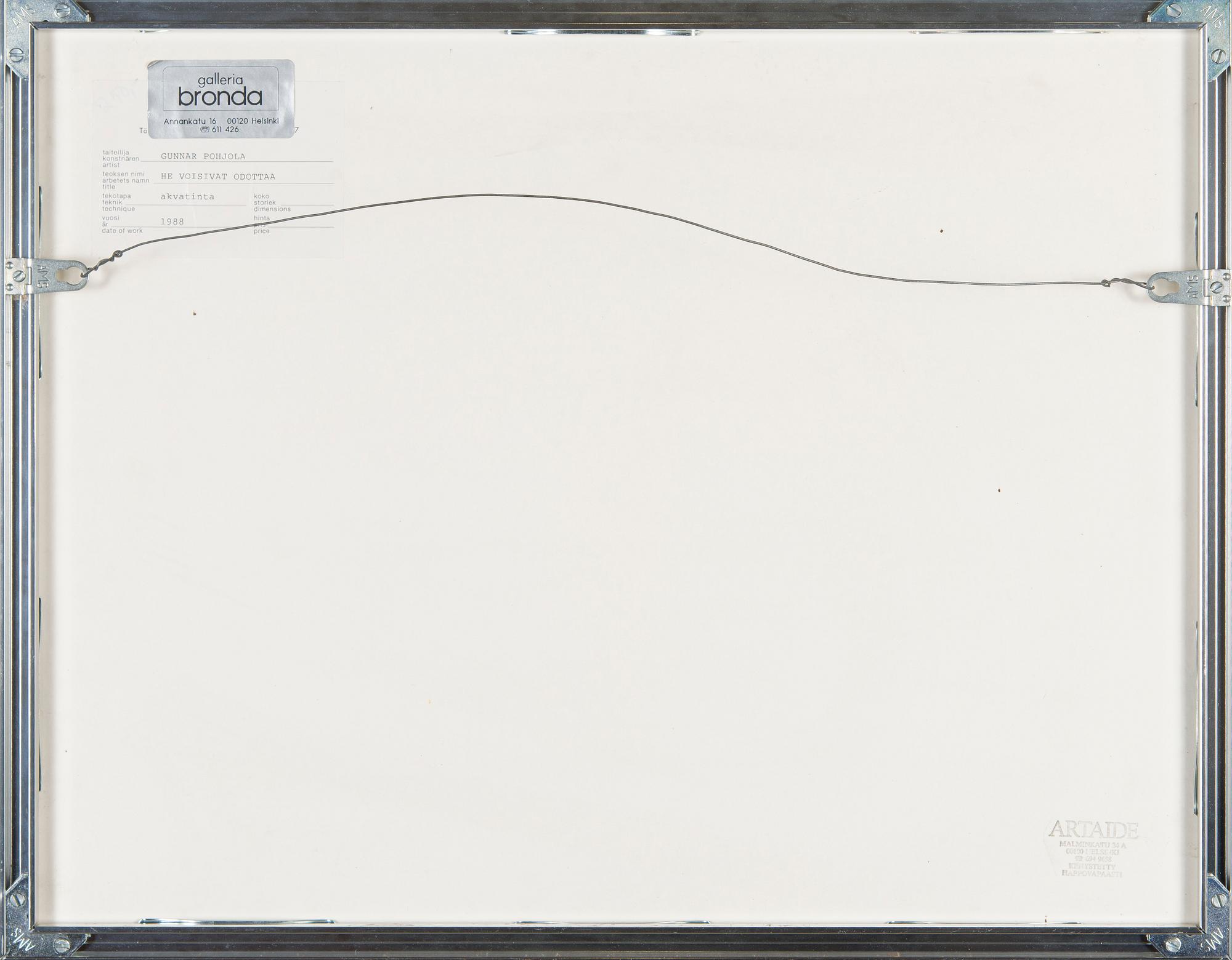 Gunnar Pohjola, 'They could wait'.