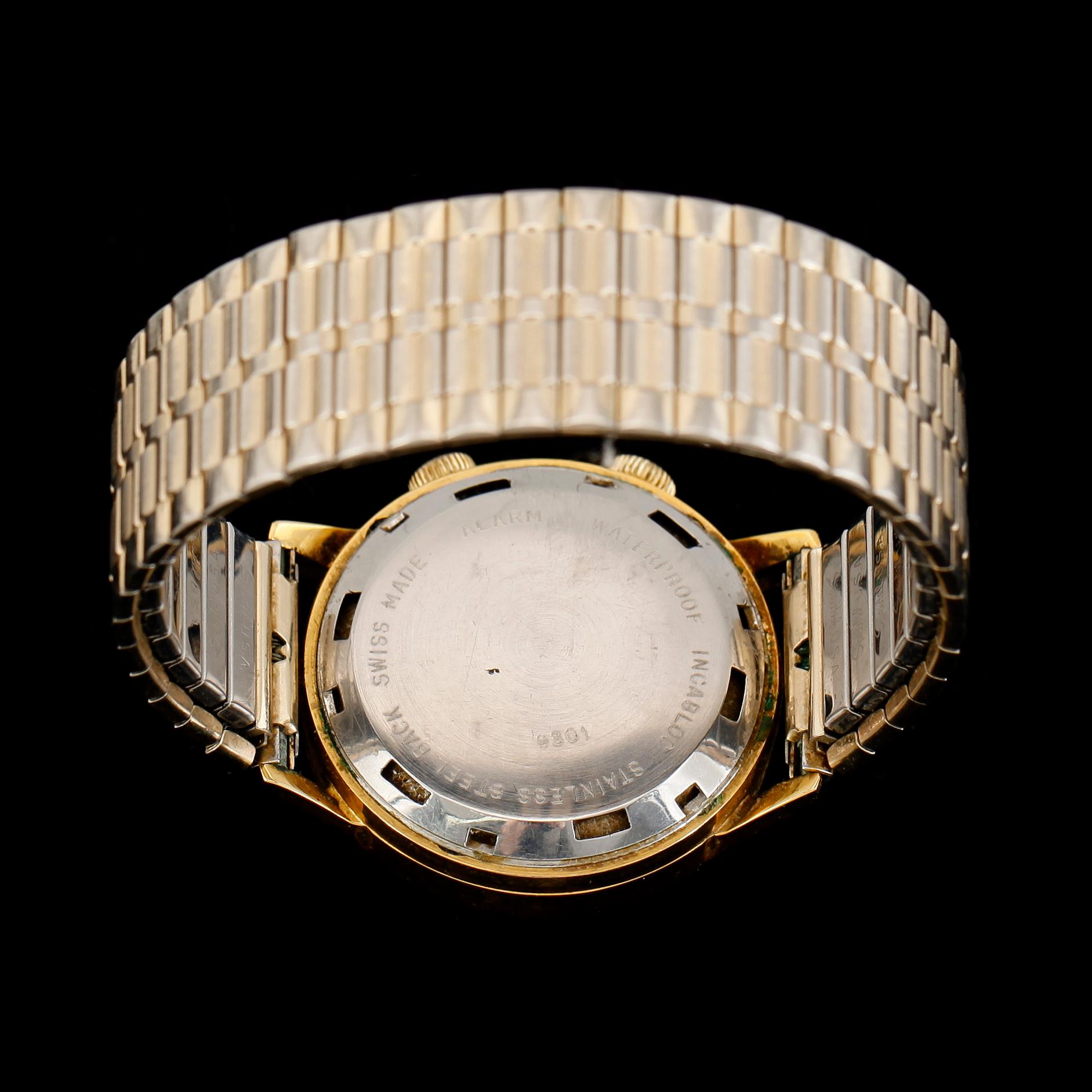 ARMBANDSUR, Technos Alarmdate De Luxe, 1960-tal.