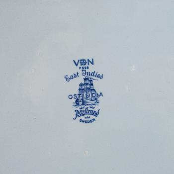 Servis, porslin, 103 delar, "ostindia, samt 8 delar "Ostindia floris", Rörstrand, varierande åldrar.