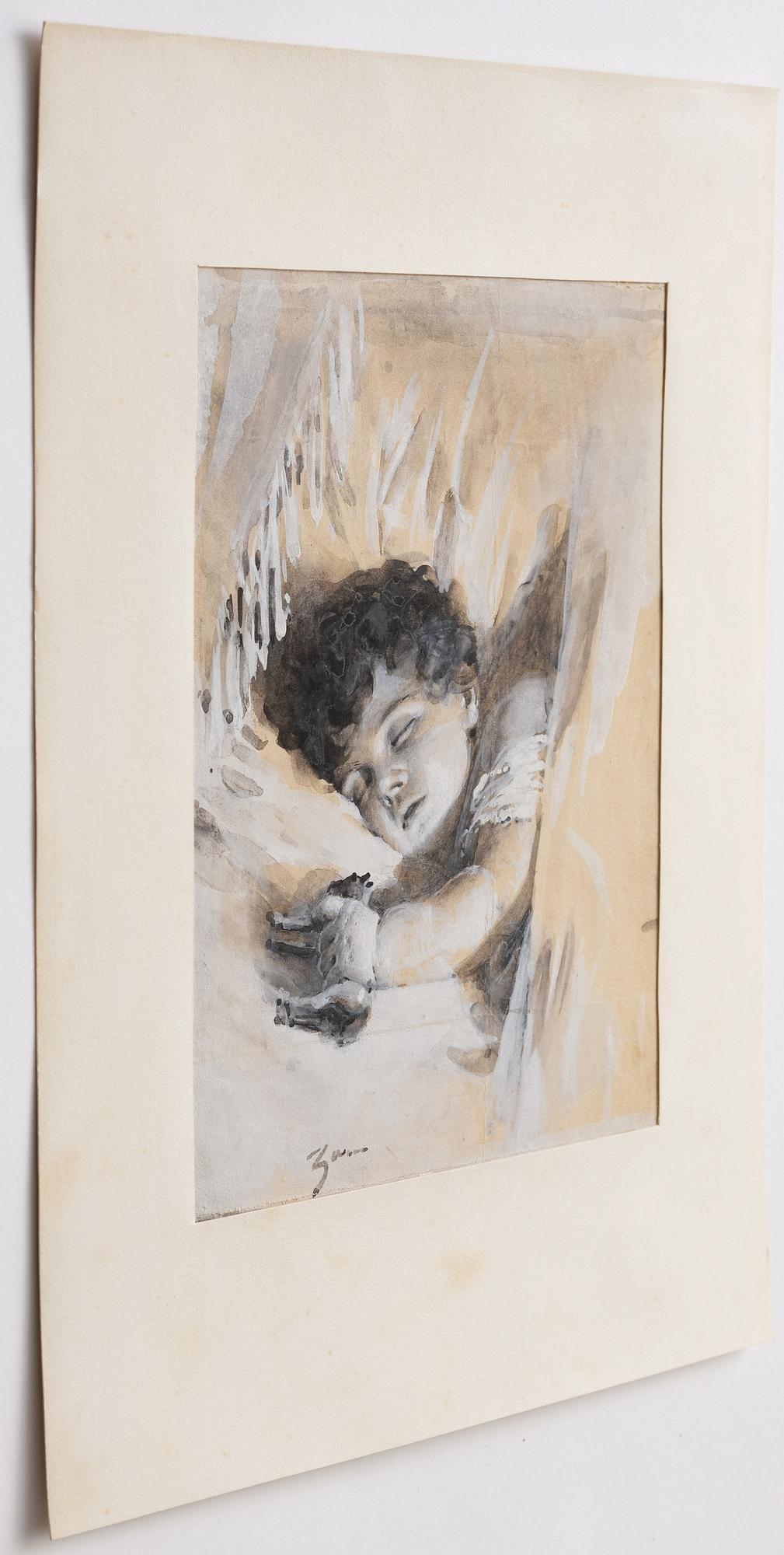 Anders Zorn, Sleeping boy.