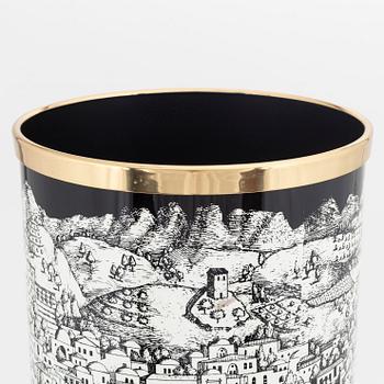 An umbrella stand "Gerusalemme/Jerusalem" by Fornasetti, Milano, Italy.