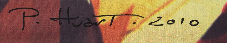 PHILIPPE HUART, färgserigrafi på duk, signerad och numrerad HC 11/11, daterad 2010.