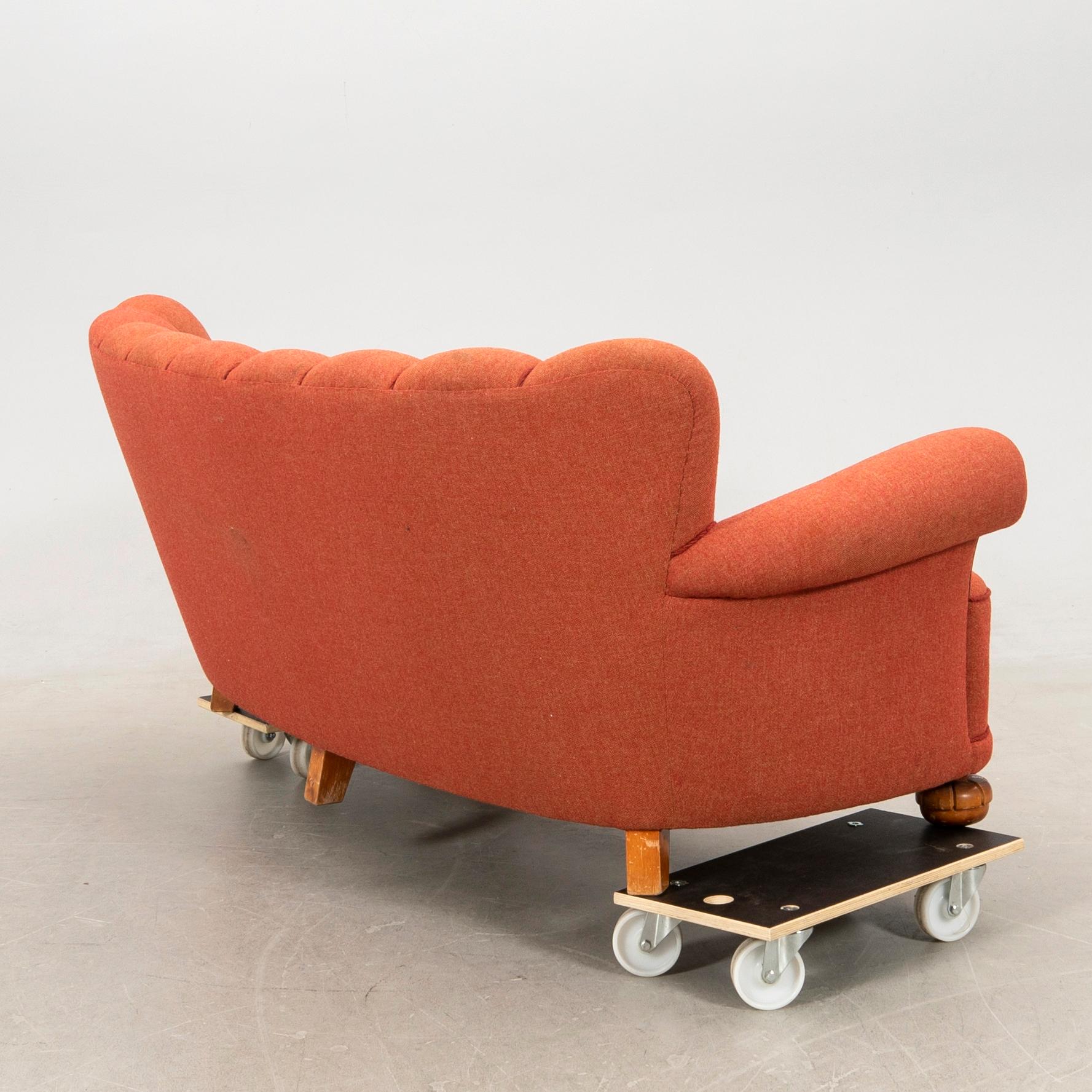 Sofa Swedish Modern 1940s.
