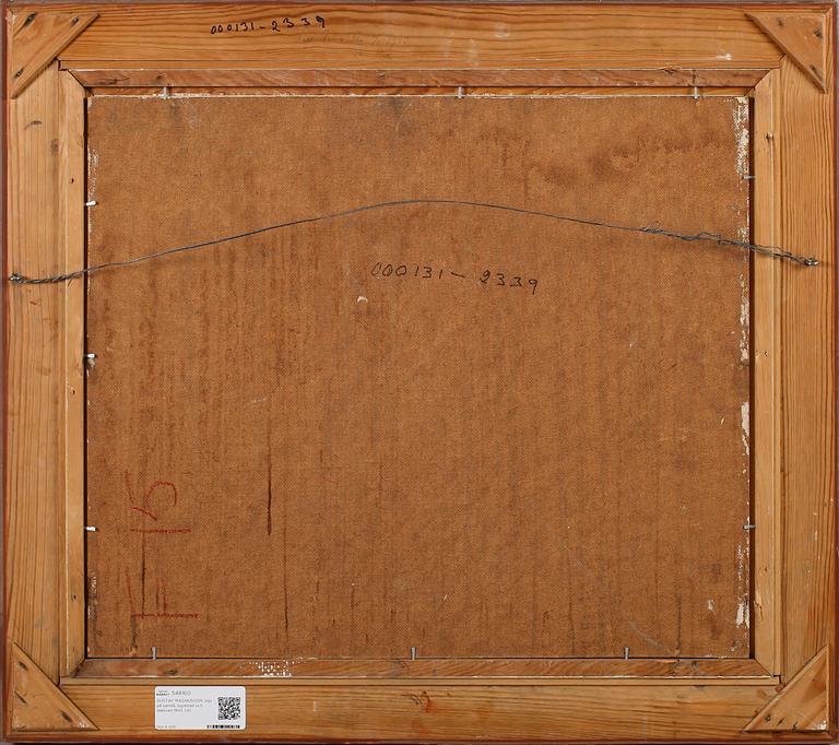 GUSTAF MAGNUSSON, olja på pannå, signerad och daterad 1942.