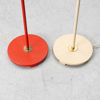 Golvlampor, 2 st, model 41046, Asea, 1950-tal.