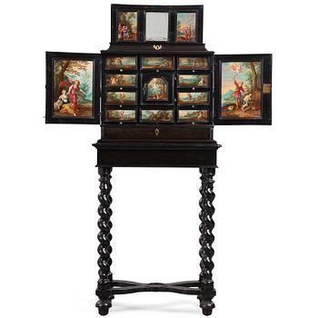 31. A Baroque second half 17th century with paintings in the manner of Frans Franken II.