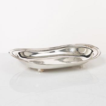 A Swedish silver bowl/dish, mark of Carl Fredrik Carlman, Stockholm 1932.