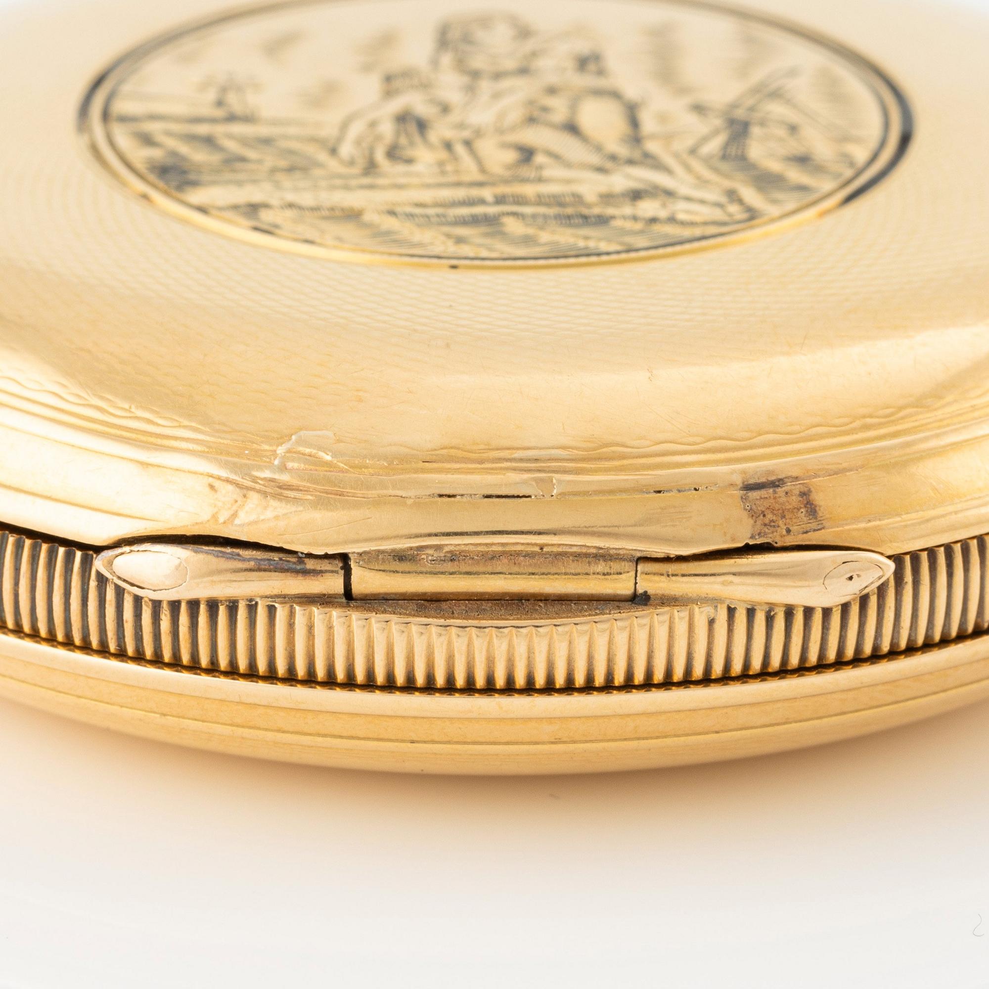 American Waltham Watch Co, "President of the United States To Captain Hans Dahlberg", ca 1867.