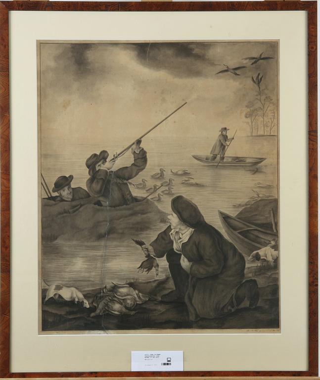 TODE, M JOHAN, tuschlavering, sign
Kalmar 16 jan 1819.