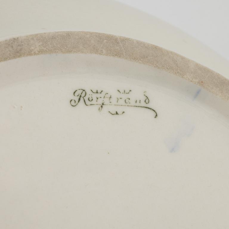 Alf Wallander, ytterfoder, flintgods, jugend,  Rörstrand, tidigt 1900-tal.