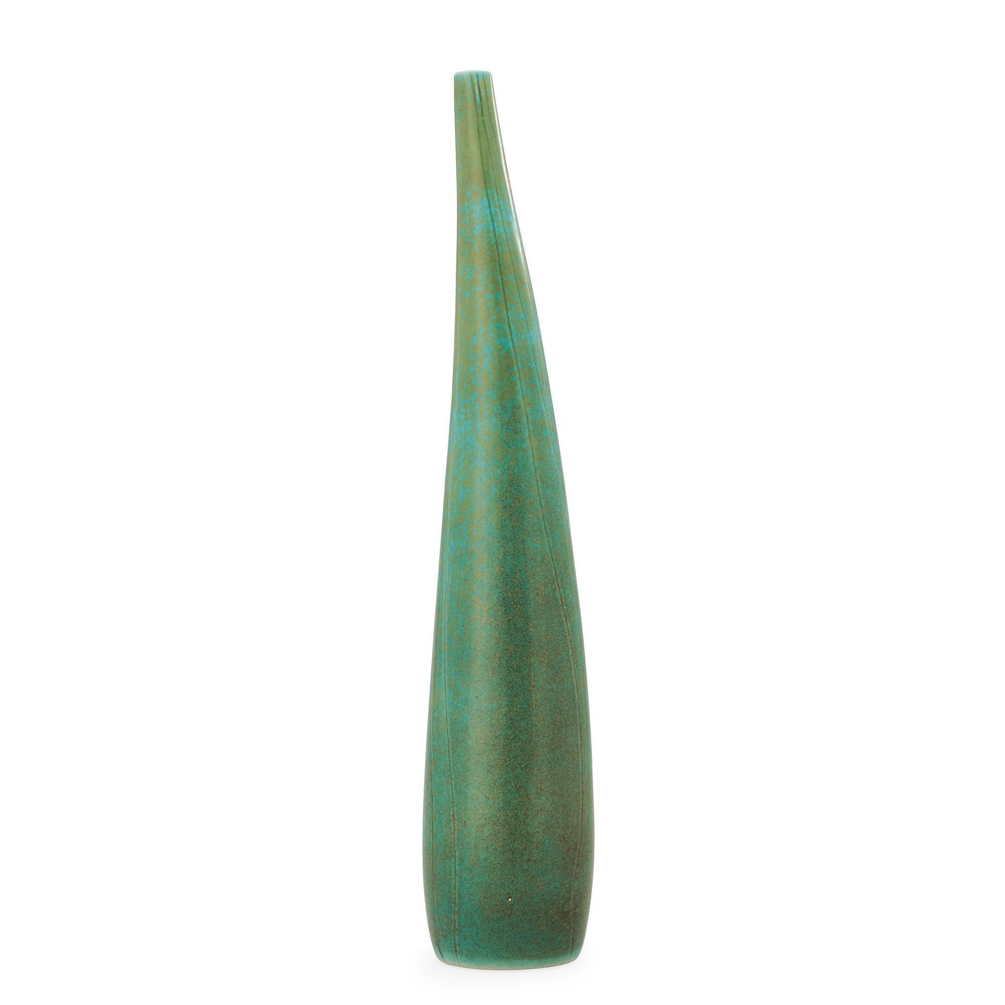 A Carl-Harry Stålhane stoneware vase, Rörstrand ca 1948.