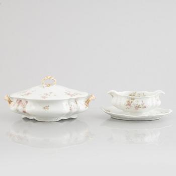 Servisdelar, 29 st, porslin, Haviland & Co, Limoges, Frankrike.