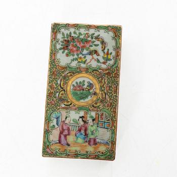 Parti porslin, 6 delar, Kina, 1800-1900-tal.