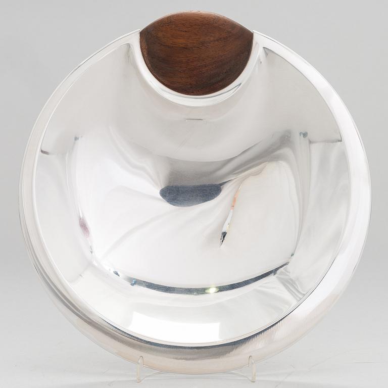 TAPIO WIRKKALA, FAT, "TW3", silver och teak, Kultakeskus, Tavastehus 1978.