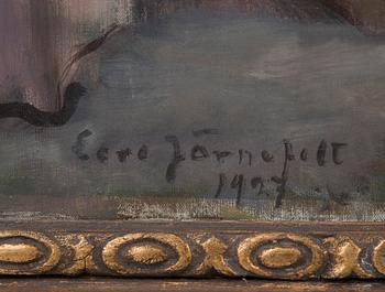 Eero Järnefelt, CLIFFS ON THE SHORE OF KAIVOPUISTO.