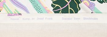 Josef Frank, Curtain panels, two pieces, cotton, in the “Hawaii” pattern, Firma Svenskt Tenn.