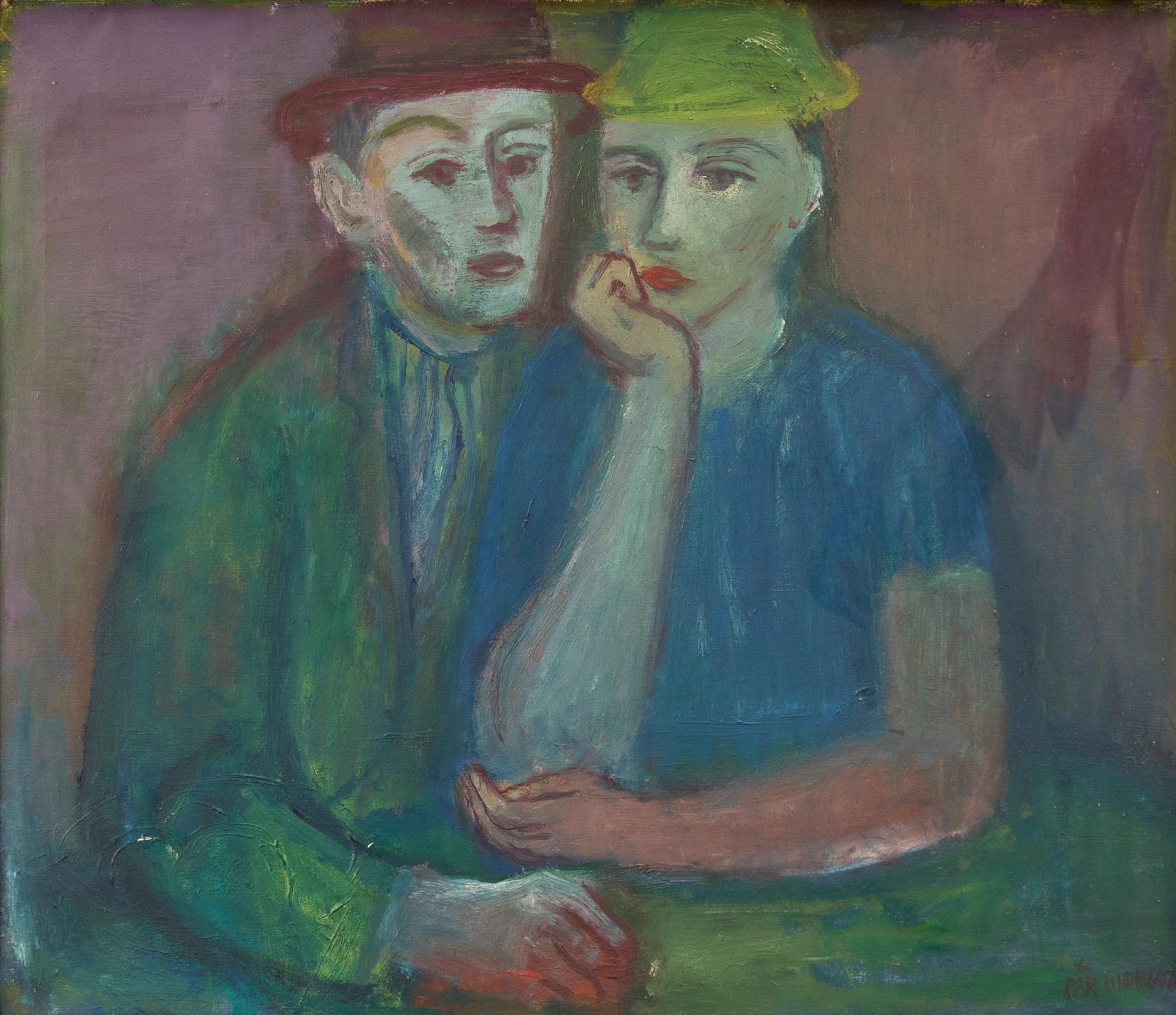 Pär Lindblad, "Två figurer".