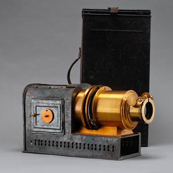 KARBIDPROJEKTOR, London, omkring 1900.