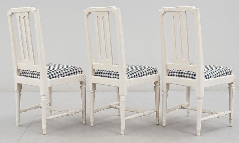 STOLAR, 3 st, "Odenslunda", Ur IKEAs 1700-tals serie. 1990-tal.
